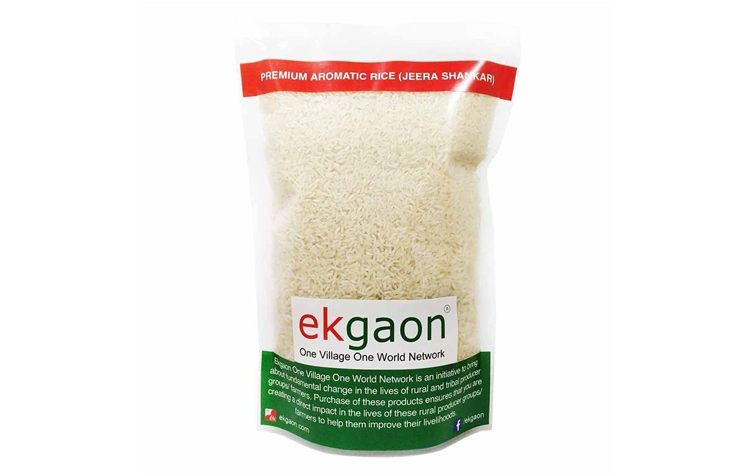 Ekgaon Premium Aromatic Rice (Jeera Shankar)    Pack  1 kilogram